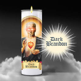 Saint Dark Brandon Gebet Candle Aufkleber