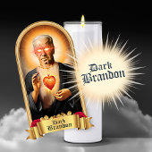 Saint Dark Brandon Gebet Candle Aufkleber
