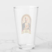 Saint Dark Brandon Gebet Candle Glas (Rückseite)