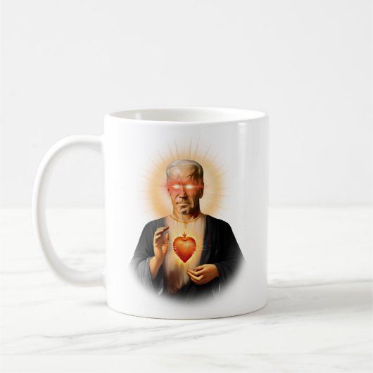 Saint Dark Brandon Gebet Candle Kaffeetasse (Links)