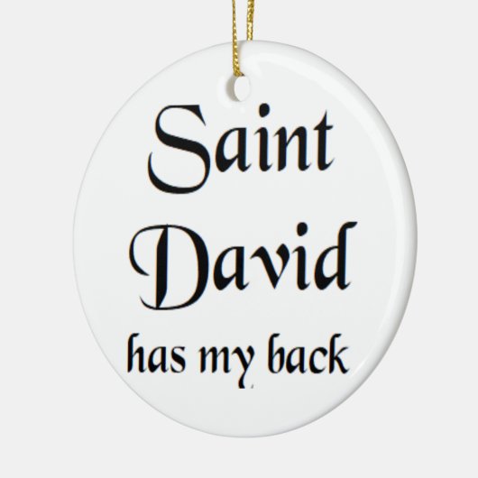 saint david keramik ornament (Links)