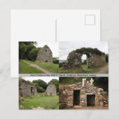 Saint Declan's Holy Well & Church Ireland Postcard Postkarte (Vorne/Hinten)