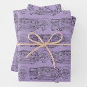 Saint Deiniol Abbot und Bischof Geschenkpapier Set (Beispiel)