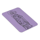 Saint Deiniol Abbot und Bischof Magnet (Rechte Seite)