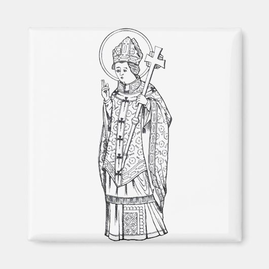 Saint Deiniol Abbot und Bischof Magnet (Vorne)