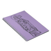 Saint Deiniol Abbot und Bischof Notizblock (Rechte Seite)