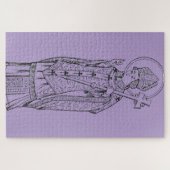 Saint Deiniol Abbot und Bischof Puzzle (Horizontal)