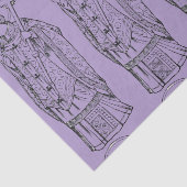 Saint Deiniol Abbot und Bischof Seidenpapier (Ausschnitt)