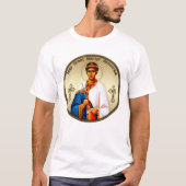 Saint Demetrius icon, eng T-Shirt (Vorderseite)