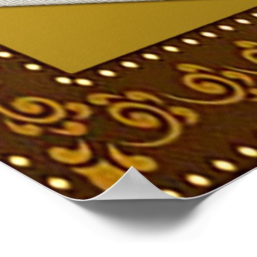 Saint-Demetrius-Orthodox-Symbol Poster (Ecke)