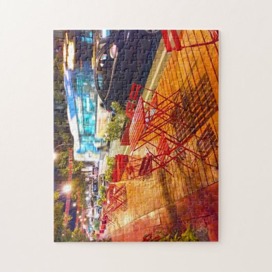 Saint Denis Montreal. Puzzle (Vertikal)