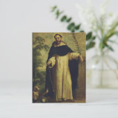 Saint Dominic de Guzman Postkarte (Stehend Vorderseite)