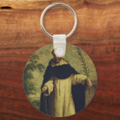Saint Dominic de Guzman Schlüsselanhänger (Vorderseite)