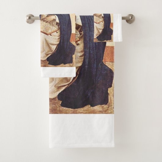 Saint Dominic de Guzman von Fra Angelico Badhandtuch Set (Insitu)