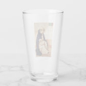 Saint Dominic de Guzman von Fra Angelico Glas (Rückseite)