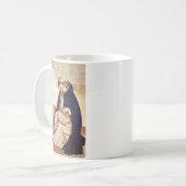Saint Dominic de Guzman von Fra Angelico Kaffeetasse (Vorderseite Links)