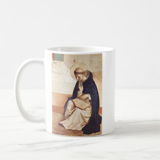 Saint Dominic de Guzman von Fra Angelico Kaffeetasse (Links)