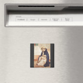 Saint Dominic de Guzman von Fra Angelico Magnet (In Situ (Geschirrspüler))