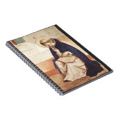 Saint Dominic de Guzman von Fra Angelico Notizblock (Rechte Seite)