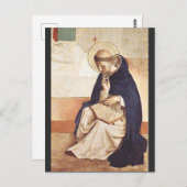 Saint Dominic de Guzman von Fra Angelico Postkarte (Vorne/Hinten)