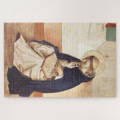 Saint Dominic de Guzman von Fra Angelico Puzzle (Horizontal)