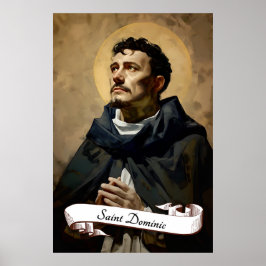 Saint-Dominic-Gründer des dominikanischen Ordens Poster