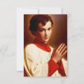 Saint Dominic Savio Dankeskarte (Vorderseite)