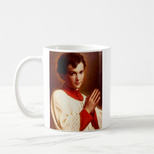 Saint Dominic Savio Kaffeetasse (Links)