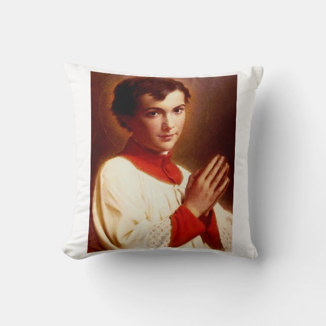 Saint Dominic Savio Kissen (Vorderseite)