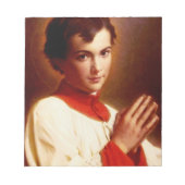Saint Dominic Savio Notizblock (Vorderseite)
