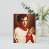 Saint Dominic Savio Postkarte (Stehend Vorderseite)