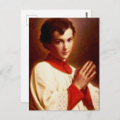 Saint Dominic Savio Postkarte (Vorne/Hinten)
