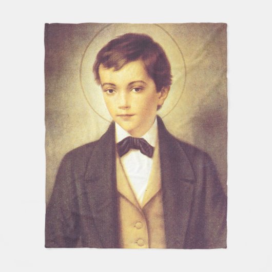 Saint Dominic Savio Student John Bosco Fleecedecke (Vorderseite)