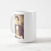 Saint Dominic Savio Student John Bosco Kaffeetasse (Vorderseite Links)