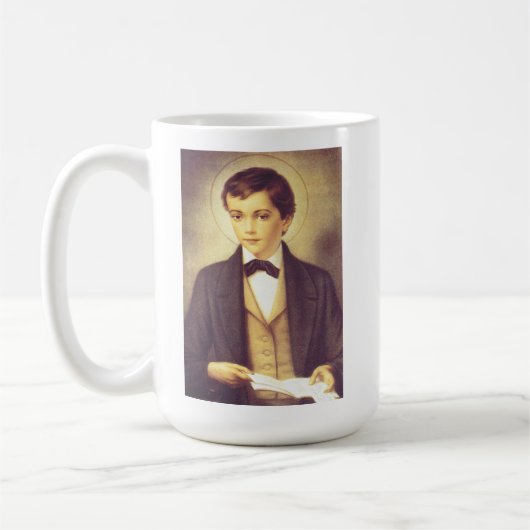 Saint Dominic Savio Student John Bosco Kaffeetasse (Links)
