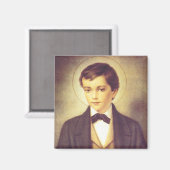 Saint Dominic Savio Student John Bosco Magnet (Vorderseite/Rückseite)