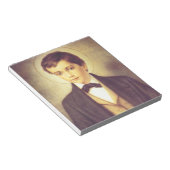 Saint Dominic Savio Student John Bosco Notizblock (angewinkelt)