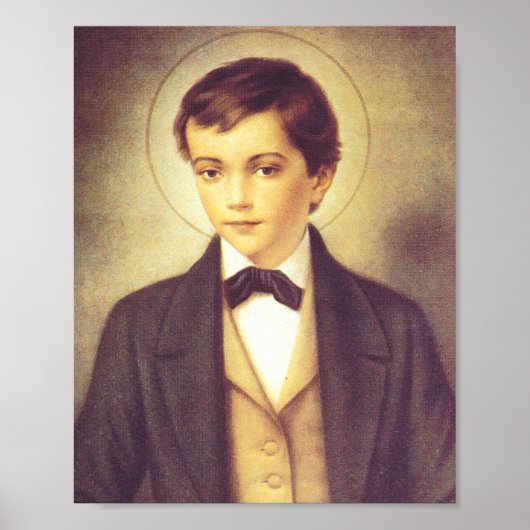 Saint Dominic Savio Student John Bosco Poster (Vorne)