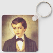 Saint Dominic Savio Student John Bosco Schlüsselanhänger (Rückseite)