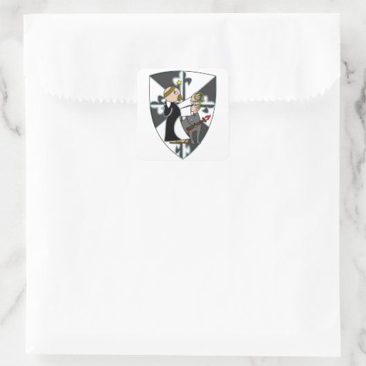 Saint Dominic Sticker (Tasche)