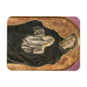 Saint Dominic (Tempera auf Tafel) Magnet (Horizontal)