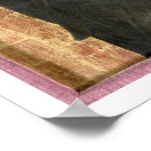 Saint Dominic (Tempera auf Tafel) Poster (Ecke)