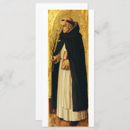 Saint Dominic von Carlo Crivelli (Vorne/Hinten)
