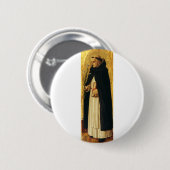 Saint Dominic von Carlo Crivelli Button (Vorne & Hinten)
