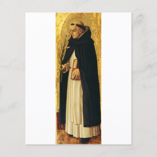 Saint Dominic von Carlo Crivelli Flyer (Vorne)