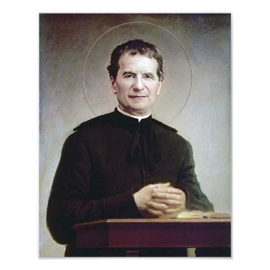 Saint Don Bosco Fotodruck (Vorne)