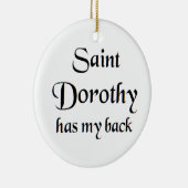 saint dorothy coffee mug keramik ornament (Rechts)