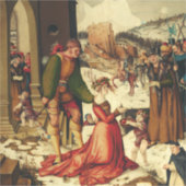 Saint Dorothy von Caesarea Aufkleber (Vorderseite)