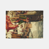 Saint Dorothy von Caesarea Fleecedecke (Vorderseite (Horizontal))