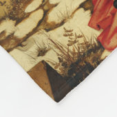 Saint Dorothy von Caesarea Fleecedecke (Ecke)